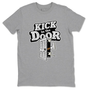 Yeezy 350 Static shirt to match jordans Kick In The Door sneaker tees Adidas Yeezy 350 Static SNRT Sneaker Release Tees Unisex Heather Grey 2 T-Shirt