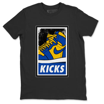 Jordan 1 Game Royal Varsity Maize Sneaker Match Tees KICKS Sneaker Tees Jordan 1 Game Royal Varsity Maize Sneaker Release Tees Unisex Shirts