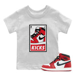 Jordan 1 Lost & Found Sneaker Match Tees KICKS Sneaker Tees Jordan 1 Lost & Found Sneaker Release Tees Kids Shirts