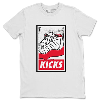 Jordan 11 Cherry Sneaker Match Tees KICKS Sneaker Tees Jordan 11 Cherry Sneaker Release Tees Unisex Shirts