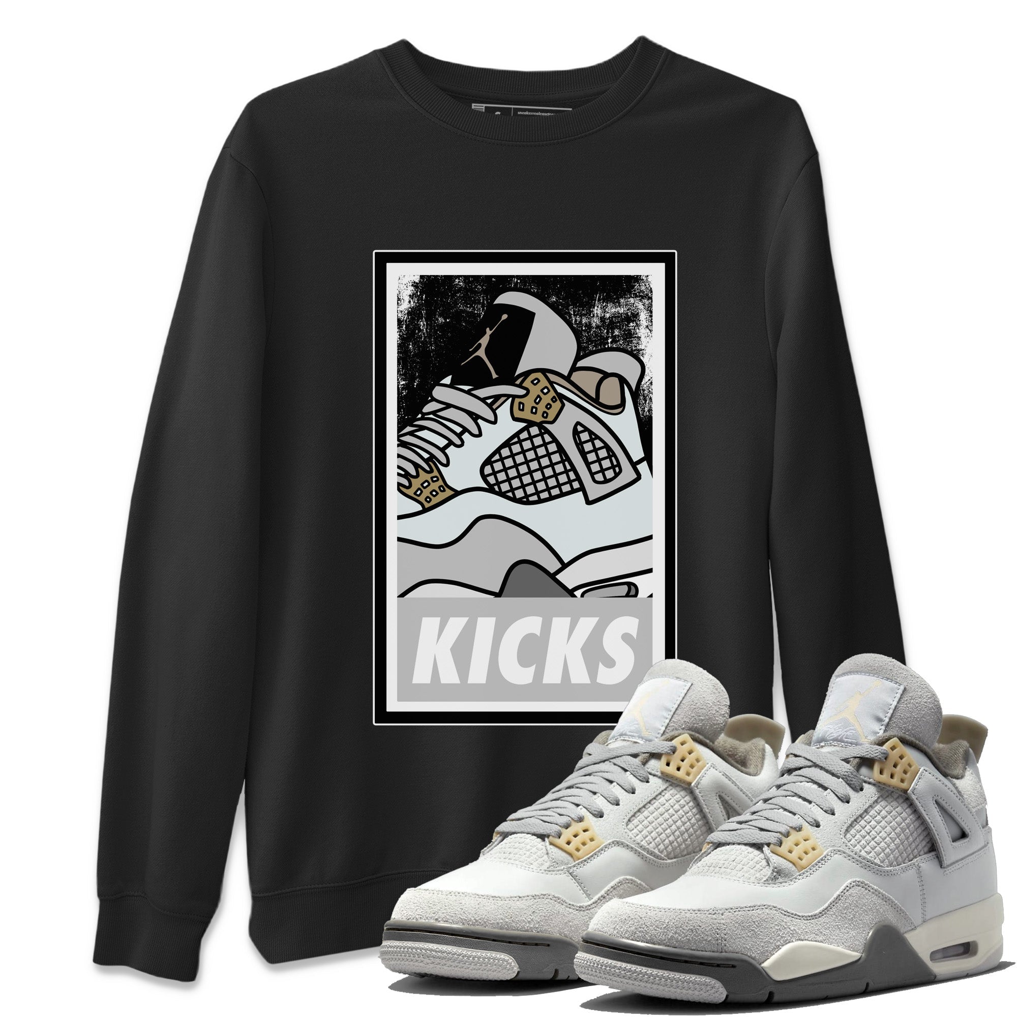 Jordan 4 Craft Sneaker Match Tees KICKS Sneaker Tees Jordan 4 Craft Sneaker Release Tees Unisex Shirts
