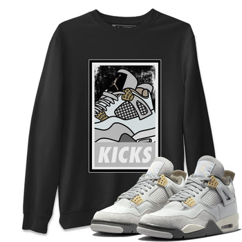 Jordan 4 Craft Sneaker Match Tees KICKS Sneaker Tees Jordan 4 Craft Sneaker Release Tees Unisex Shirts