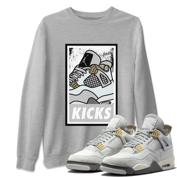 Jordan 4 Craft Sneaker Match Tees KICKS Sneaker Tees Jordan 4 Craft Sneaker Release Tees Unisex Shirts