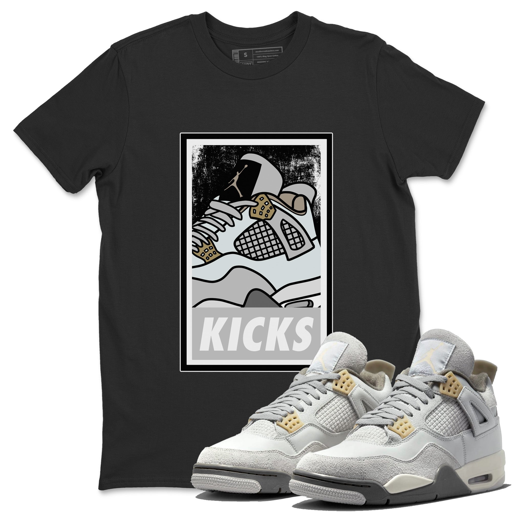 Jordan 4 Craft Sneaker Match Tees KICKS Sneaker Tees Jordan 4 Craft Sneaker Release Tees Unisex Shirts