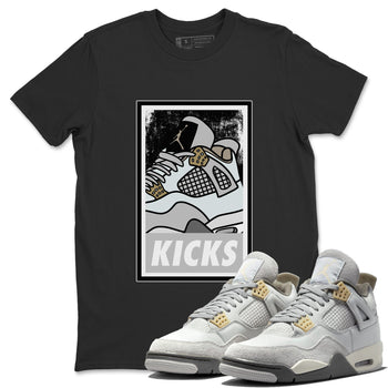 Jordan 4 Craft Sneaker Match Tees KICKS Sneaker Tees Jordan 4 Craft Sneaker Release Tees Unisex Shirts