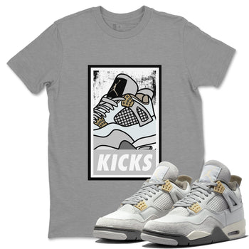 Jordan 4 Craft Sneaker Match Tees KICKS Sneaker Tees Jordan 4 Craft Sneaker Release Tees Unisex Shirts