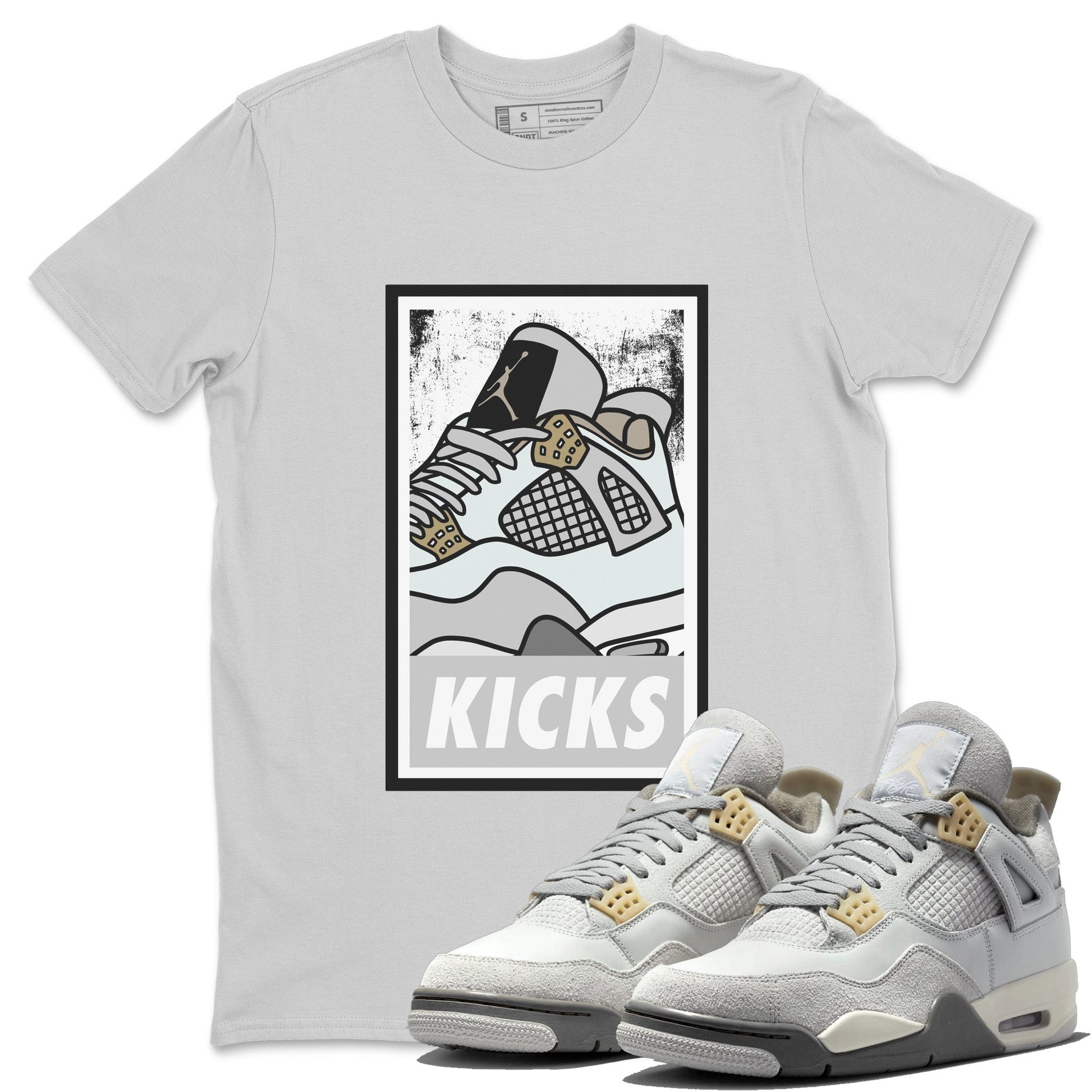 SNRT Sneaker Tee Air Jordan 3 Wizards | Antique Typo Unisex Shirts | SNRT Sneaker Tees T-Shirt / Black / 2XL
