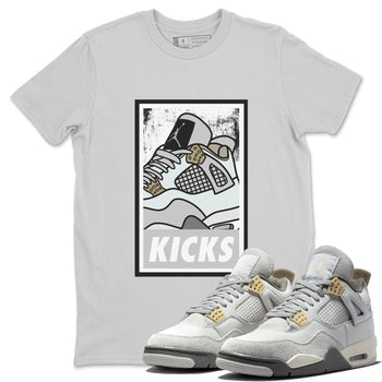 Jordan 4 Craft Sneaker Match Tees KICKS Sneaker Tees Jordan 4 Craft Sneaker Release Tees Unisex Shirts