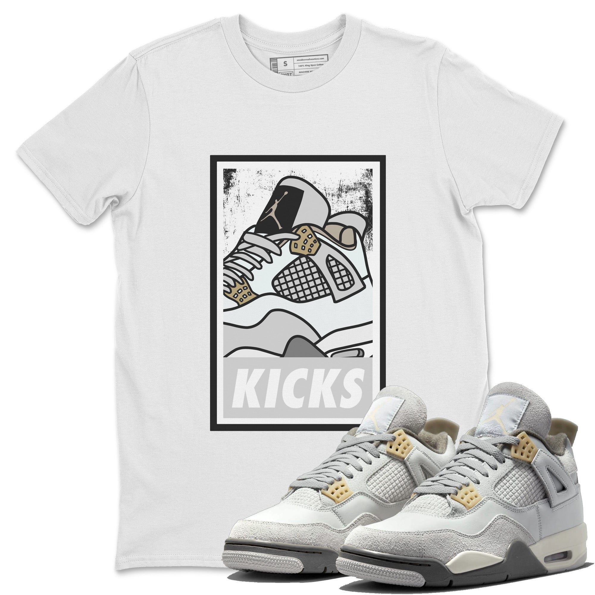 Jordan 4 Craft Sneaker Match Tees KICKS Sneaker Tees Jordan 4 Craft Sneaker Release Tees Unisex Shirts