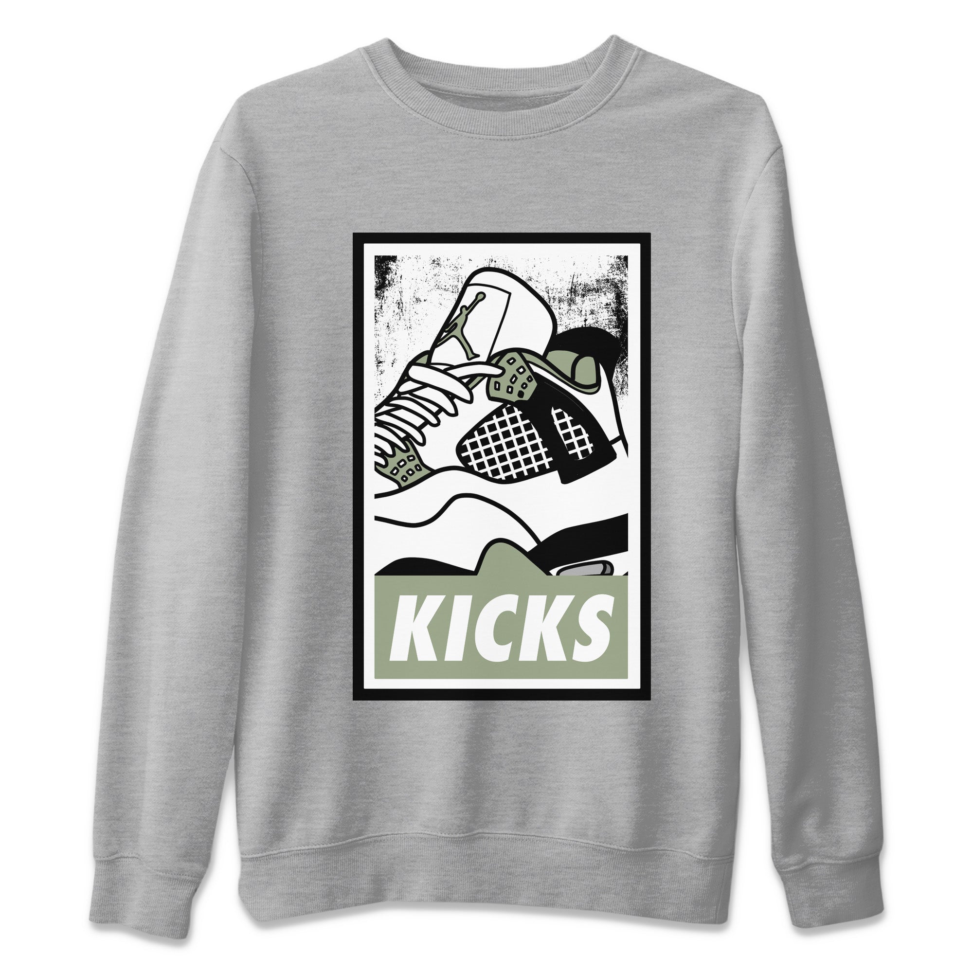 Jordan 4 Seafoam Sneaker Match Tees KICKS Sneaker Tees Jordan 4 Seafoam Sneaker Release Tees Unisex Shirts