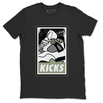 Jordan 4 Seafoam Sneaker Match Tees KICKS Sneaker Tees Jordan 4 Seafoam Sneaker Release Tees Unisex Shirts