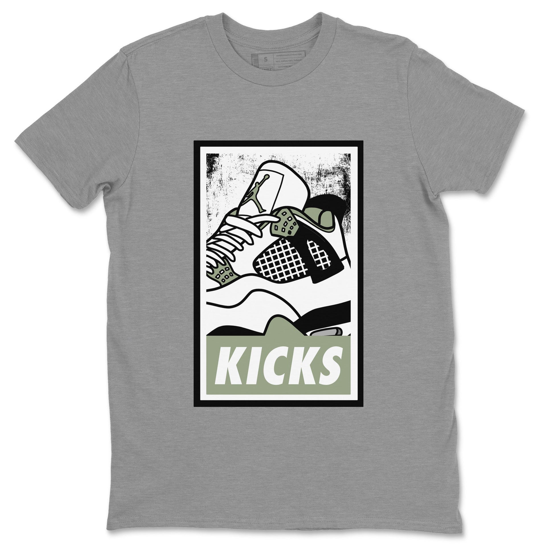 Jordan 4 Seafoam Sneaker Match Tees KICKS Sneaker Tees Jordan 4 Seafoam Sneaker Release Tees Unisex Shirts