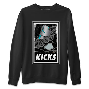 Jordan 5 Aqua Sneaker Match Tees KICKS Sneaker Tees Jordan 5 Aqua Sneaker Release Tees Unisex Shirts