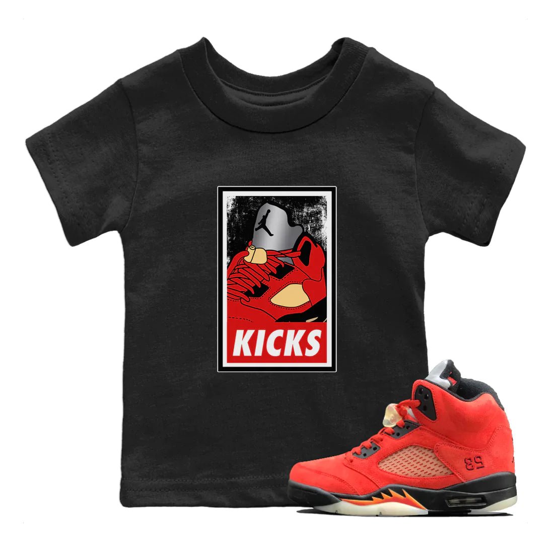 Jordan 5 Mars For Her Sneaker Match Tees KICKS Sneaker Tees Jordan 5 Mars For Her Sneaker Release Tees Kids Shirts