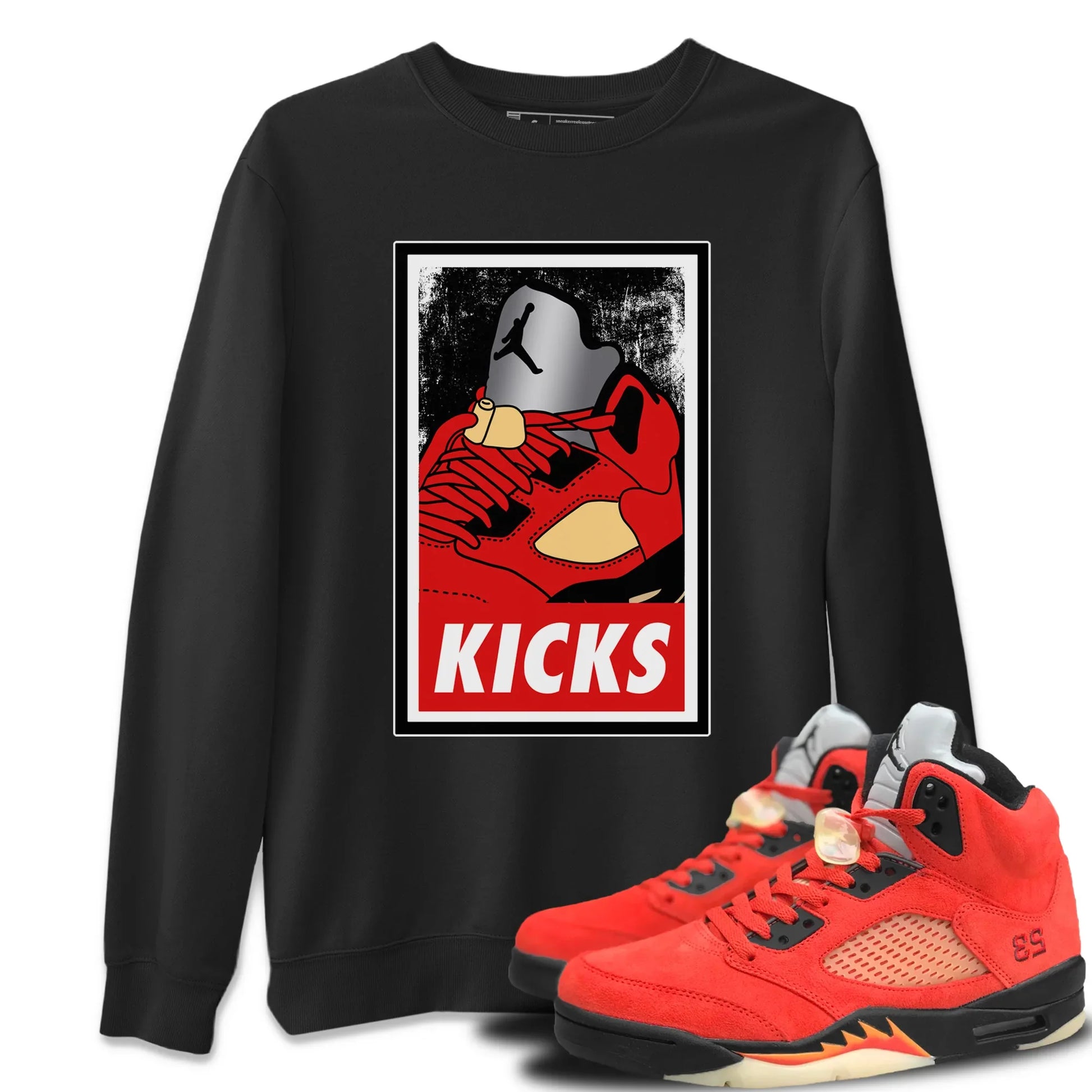Jordan 5 Mars For Her Sneaker Match Tees KICKS Sneaker Tees Jordan 5 Mars For Her Sneaker Release Tees Unisex Shirts