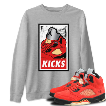 Jordan 5 Mars For Her Sneaker Match Tees KICKS Sneaker Tees Jordan 5 Mars For Her Sneaker Release Tees Unisex Shirts