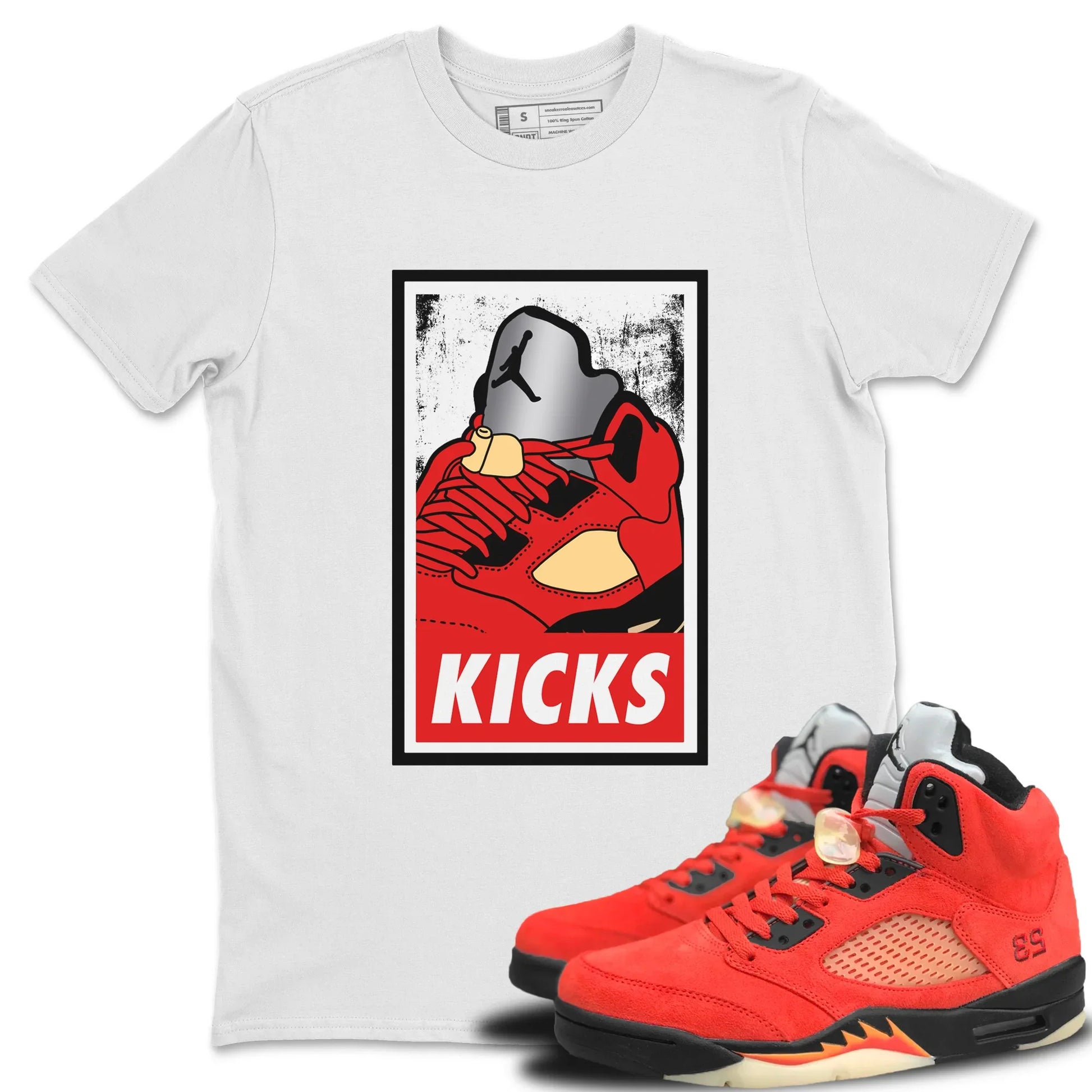 Jordan 5 Mars For Her Sneaker Match Tees KICKS Sneaker Tees Jordan 5 Mars For Her Sneaker Release Tees Unisex Shirts