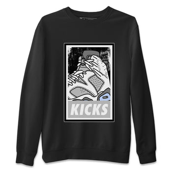 Jordan 6 Cool Grey Sneaker Match Tees KICKS Sneaker Tees Jordan 6 Cool Grey Sneaker Release Tees Unisex Shirts