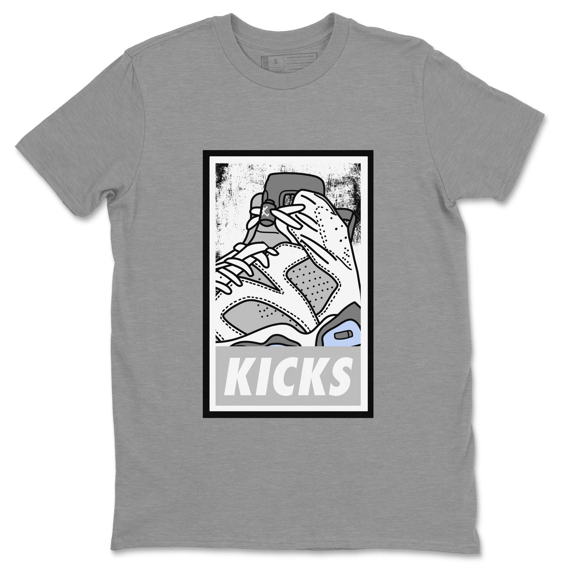 Jordan 6 Cool Grey Sneaker Match Tees KICKS Sneaker Tees Jordan 6 Cool Grey Sneaker Release Tees Unisex Shirts
