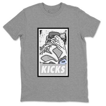 Jordan 6 Cool Grey Sneaker Match Tees KICKS Sneaker Tees Jordan 6 Cool Grey Sneaker Release Tees Unisex Shirts