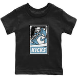 Jordan 1 Denim Sneaker Match Tees KICKS Sneaker Tees Jordan 1 Denim Sneaker Release Tees Kids Shirts