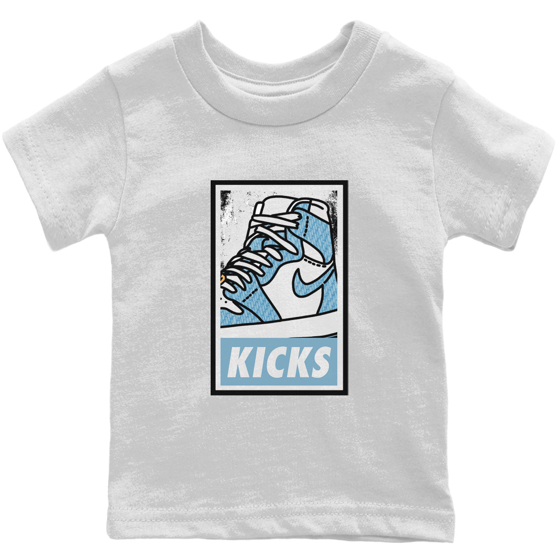 Jordan 1 Denim Sneaker Match Tees KICKS Sneaker Tees Jordan 1 Denim Sneaker Release Tees Kids Shirts