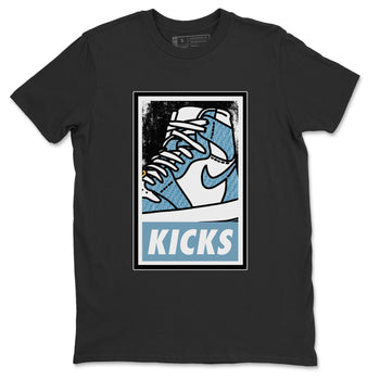 Jordan 1 Denim Sneaker Match Tees KICKS Sneaker Tees Jordan 1 Denim Sneaker Release Tees Unisex Shirts