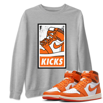 Jordan 1 Starfish Sneaker Match Tees KICKS Sneaker Tees Jordan 1 Starfish Sneaker Release Tees Unisex Shirts