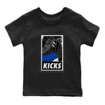 Jordan 12 Hyper Royal Sneaker Match Tees KICKS Sneaker Tees Jordan 12 Hyper Royal Sneaker Release Tees Kids Shirts