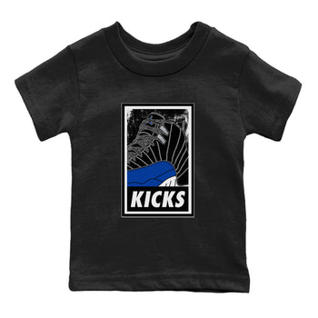 Jordan 12 Hyper Royal Sneaker Match Tees KICKS Sneaker Tees Jordan 12 Hyper Royal Sneaker Release Tees Kids Shirts