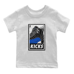 Jordan 12 Hyper Royal Sneaker Match Tees KICKS Sneaker Tees Jordan 12 Hyper Royal Sneaker Release Tees Kids Shirts