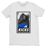 Jordan 12 Hyper Royal Sneaker Match Tees KICKS Sneaker Tees Jordan 12 Hyper Royal Sneaker Release Tees Unisex Shirts