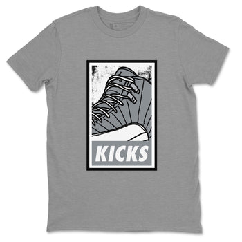 Jordan 12 Stealth Sneaker Match Tees KICKS Sneaker Tees Jordan 12 Stealth Sneaker Release Tees Unisex Shirts