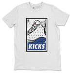 Jordan 13 French Blue Sneaker Match Tees KICKS Sneaker Tees Jordan 13 French Blue Sneaker Release Tees Unisex Shirts