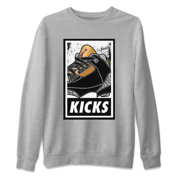 Jordan 3 Black Gold Sneaker Match Tees KICKS Sneaker Tees Jordan 3 Black Gold Sneaker Release Tees Unisex Shirts