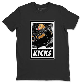 Jordan 3 Black Gold Sneaker Match Tees KICKS Sneaker Tees Jordan 3 Black Gold Sneaker Release Tees Unisex Shirts