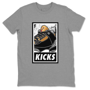 Jordan 3 Black Gold Sneaker Match Tees KICKS Sneaker Tees Jordan 3 Black Gold Sneaker Release Tees Unisex Shirts