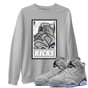 Jordan 6 Georgetown Sneaker Match Tees KICKS Sneaker Tees Jordan 6 Georgetown Sneaker Release Tees Unisex Shirts