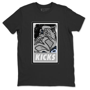 Jordan 6 Georgetown Sneaker Match Tees KICKS Sneaker Tees Jordan 6 Georgetown Sneaker Release Tees Unisex Shirts