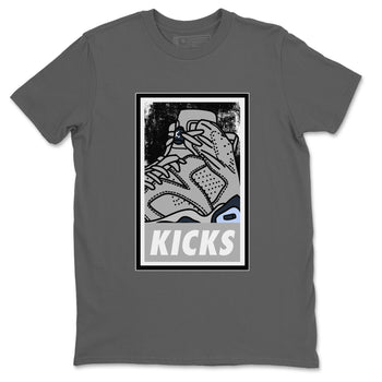 Jordan 6 Georgetown Sneaker Match Tees KICKS Sneaker Tees Jordan 6 Georgetown Sneaker Release Tees Unisex Shirts