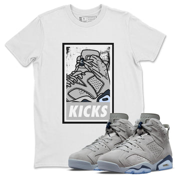 Jordan 6 Georgetown Sneaker Match Tees KICKS Sneaker Tees Jordan 6 Georgetown Sneaker Release Tees Unisex Shirts