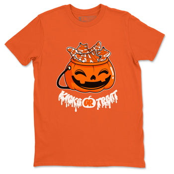 Crazy 8 Team Orange shirt to match jordans Kicks Or Treat sneaker tees Adidas Crazy 8 Team Orange Halloween Custumes SNRT Sneaker Release Tees Unisex Orange 2 T-Shirt