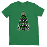 Air Jordan 1 Celtics shirt to match jordans Kicksmas Tree sneaker tees AJ1 Celtics SNRT Sneaker Release Tees Unisex Kelly Green 2 T-Shirt