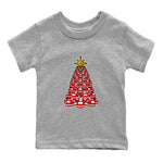 Air Jordan 1 Chicago shirt to match jordans Kicksmas Tree sneaker tees AJ1 Chicago SNRT Sneaker Release Tees Baby Toddler Heather Grey 2 T-Shirt