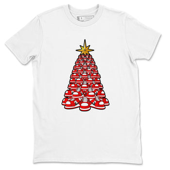 Air Jordan 1 Chicago shirt to match jordans Kicksmas Tree sneaker tees AJ1 Chicago SNRT Sneaker Release Tees Unisex White 2 T-Shirt
