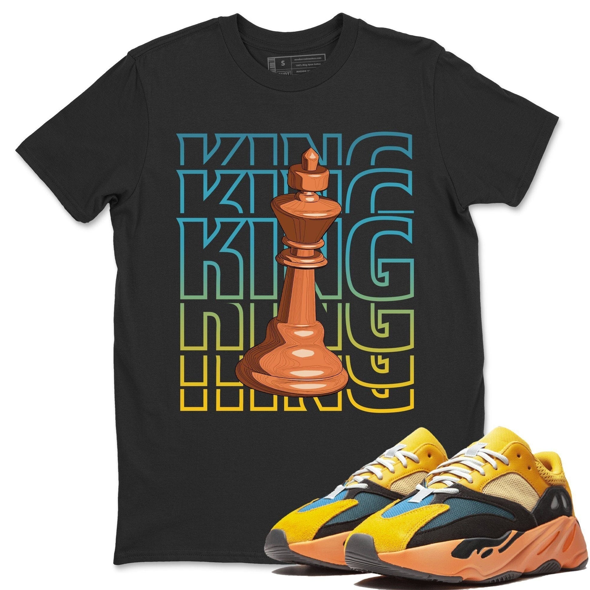 Yeezy 700 Sun Sneaker Match Tees King Sneaker Tees Yeezy 700 Sun Sneaker Release Tees Unisex Shirts