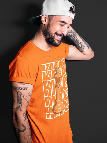 Jordan 1 Electro Orange Sneaker Match Tees King Sneaker Tees Jordan 1 Electro Orange Sneaker Release Tees Unisex Shirts