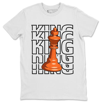 Jordan 1 Electro Orange Sneaker Match Tees King Sneaker Tees Jordan 1 Electro Orange Sneaker Release Tees Unisex Shirts