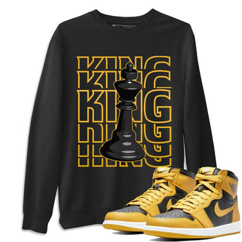 Jordan 1 Pollen Sneaker Match Tees King Sneaker Tees Jordan 1 Pollen Sneaker Release Tees Unisex Shirts