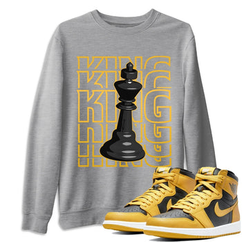 Jordan 1 Pollen Sneaker Match Tees King Sneaker Tees Jordan 1 Pollen Sneaker Release Tees Unisex Shirts